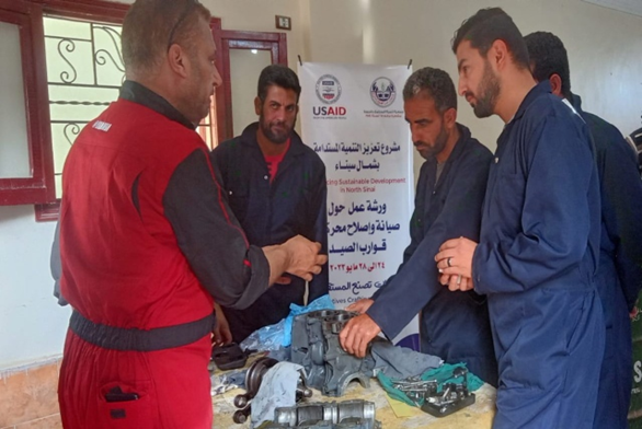 تزويد الصيادين بالمهارات اللازمة لحل المشاكل الأكثر شيوعا