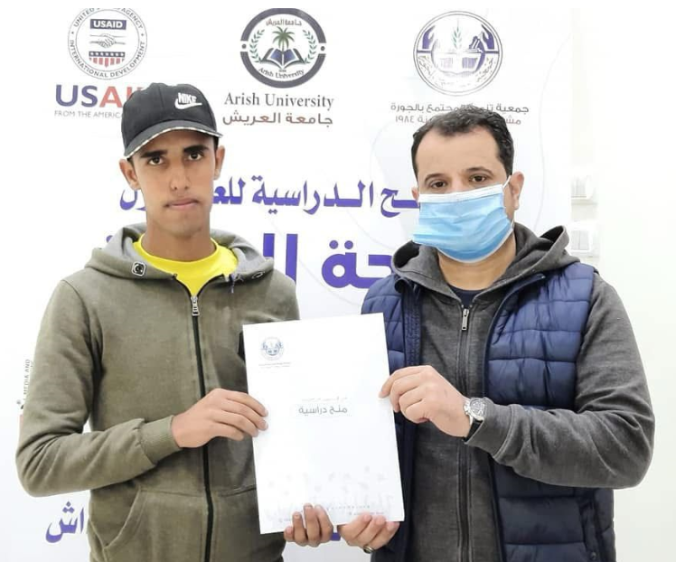 اثناء حضور التدريب الصيفي بالشركة المصرية الألمانية للإنشاءات المعدنية فيروميتالكو (DSD)قرر أن يواجه كل الصعاب من أجل حلمه وحلم أسرته